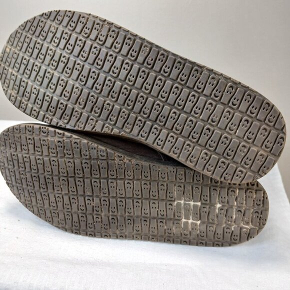 SANUK SIDEWALK SURFER STEVIE BOOTS, CANVAS BROWN WOMENS SIZE 6 - Picture 8 of 10